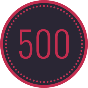 500 casino logo bonus page